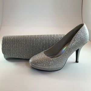Sparkly Purse and Shoe Set